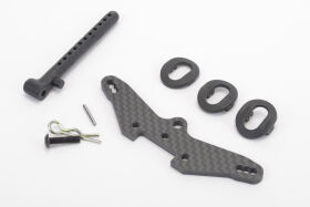 Schumacher Dämpfer Halter Stütze 5th Carbon...