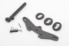 Schumacher Dämpfer Halter Stütze 5th Carbon vorne - Mi6 / U4916