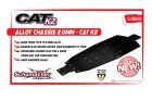 Schumacher Chassis 2.0mm Aluminium - CAT K2 / U4949