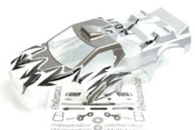 1:16 Karosserie u. Aufkleber silber RASCAL / U5089
