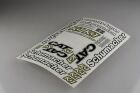 Schumacher 1:10 Lexan Karosserie und Aufkleber -Cab Forward-, unlackiert - Cat K1 / U5116