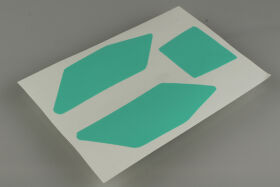 1:10 Lexan Karosserie Cougar KR+ Aufkleber, unlackiert - / U5118