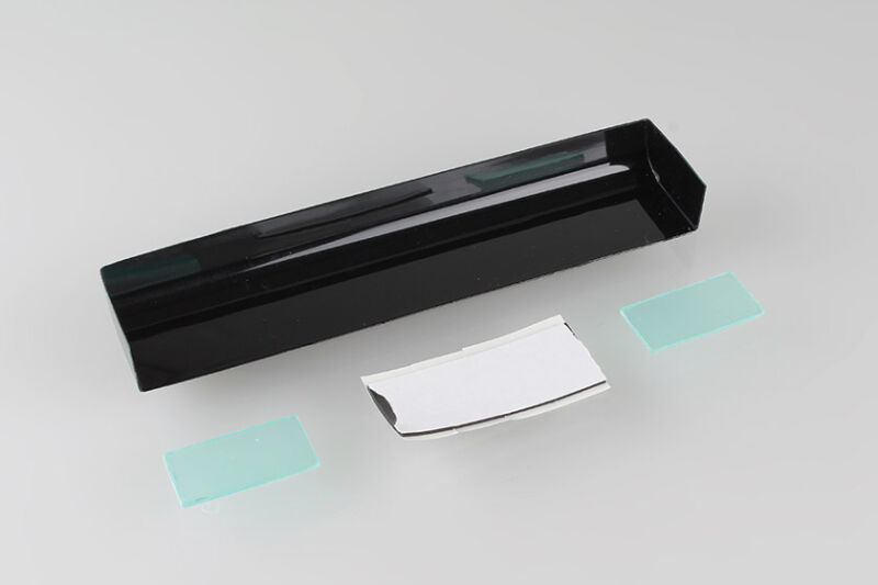 Schumacher 1:10 Heckflügel Lexan - Tourenwagen 190mm - schwarz / U5120