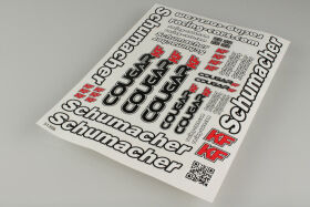 1:10 Lexan Karosserie Cougar KF Conversion Kit +...