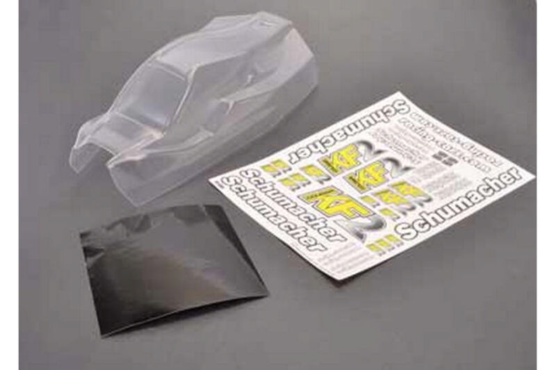 1:10 Lexan Karosserie Cougar KF + Aufkleber, unlackiert / U5127