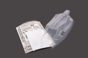 1:10 Lexan Karosserie Cougar KC + Aufkleber, unlackiert /...