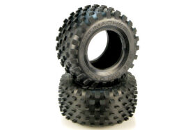 1:10 Truck Schumacher Stagger Rib Reifen, blau (2) / U6525