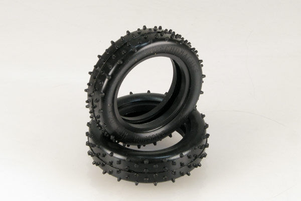 1:10 Schumacher Minispike2 - 2WD Frontreifen 2.2", gelb (2) / U6581