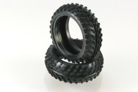 1:10 Buggy-Strassenreifen RT3, vorn -grün- / U6585