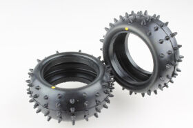 1:10 Schumacher Full Spike - Heckreifen 2,2", gelb...