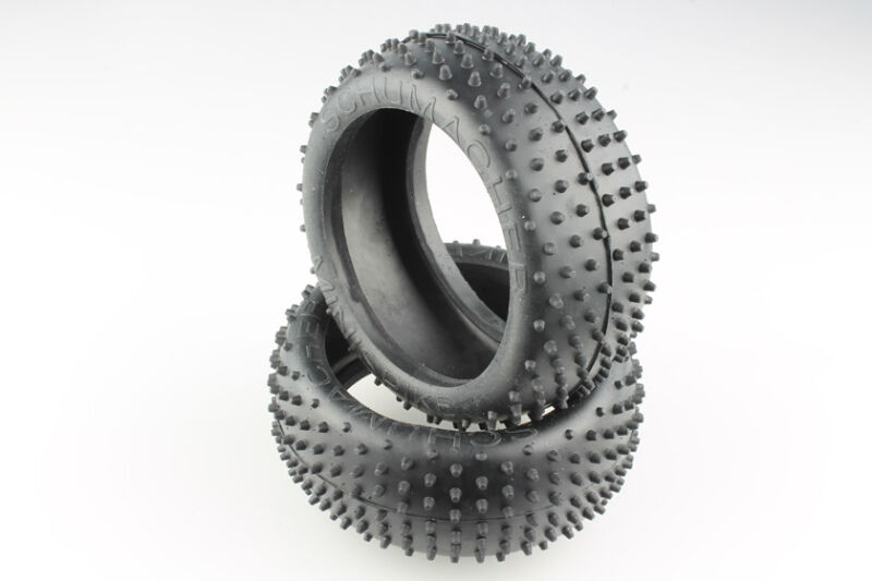 1:8 Schumacher Mini Spike - silber - Offroad Reifen (2) / U6750