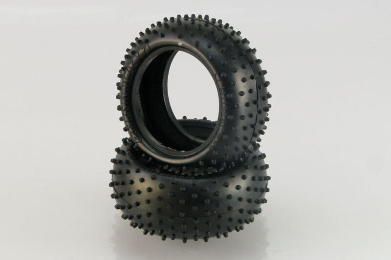 1:10 Schumacher Minispike2 - Heckreifen 2.2", silber (2) / U6763