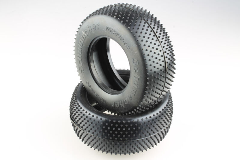 1:10 Schumacher Mini Pin - silber - Short Course Reifen (2) / U6774