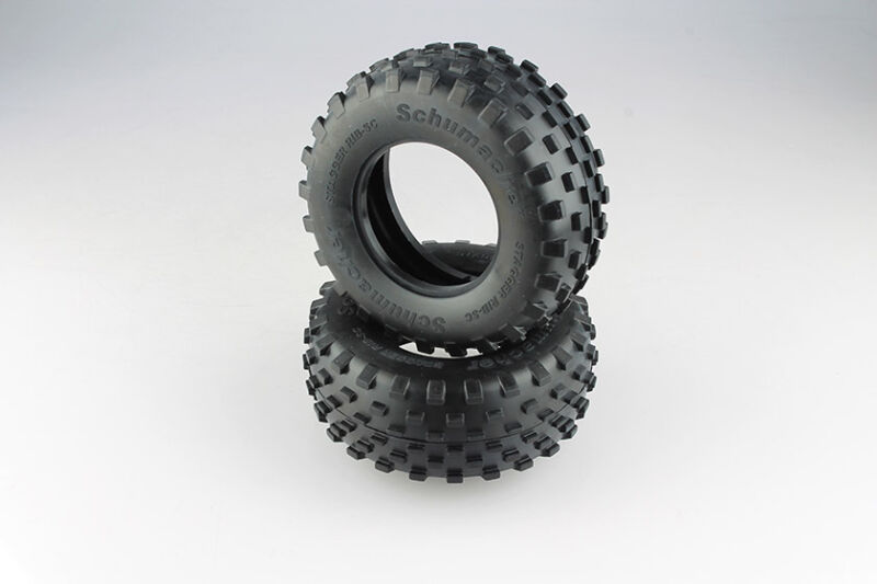 1:10 Schumacher Stagger Rib - blau - Short Course Reifen (2) / U6782