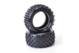 1:10 Schumacher Block - Rear Tyres - Yellow - CAT pr / U6786