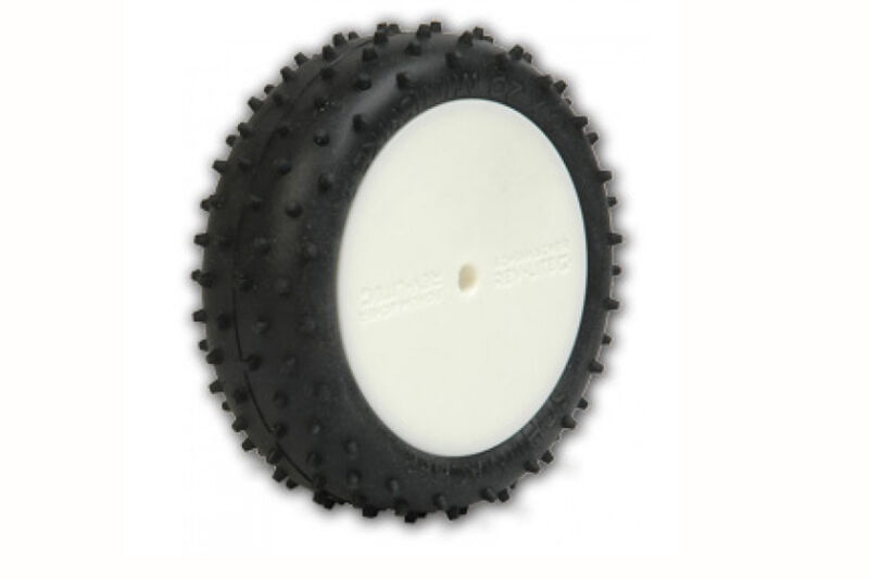 1:10 Schumacher Minispike 2 - gelb - 4WD Front Komplettrad (2) / U6793