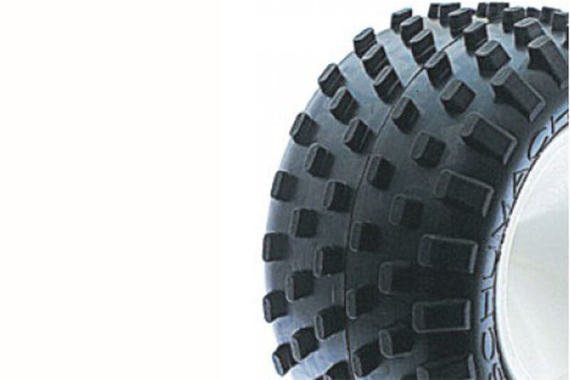 1:10 Schumacher Truck Reifen Stagger Rib - silber / U6798