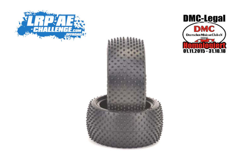1:10 Schumacher Mini Dart - Rear - 2 & 4WD Reifen - Silber (2 Stück) / U6832