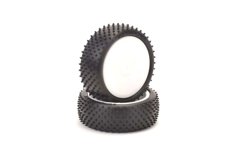 1:10 Schumacher Mini Dart - Front - 4WD Komplettrad - Gelb, 12mm Hex (2) / U6834