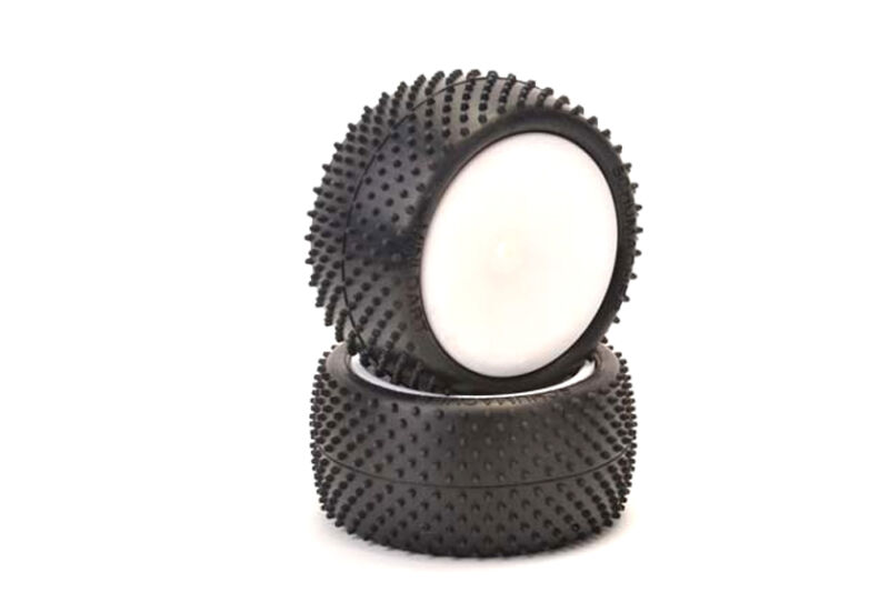 1:10 Schumacher Mini Dart - Rear - 2 & 4WD Komplettrad - Gelb, 12mmHex (2) / U6835