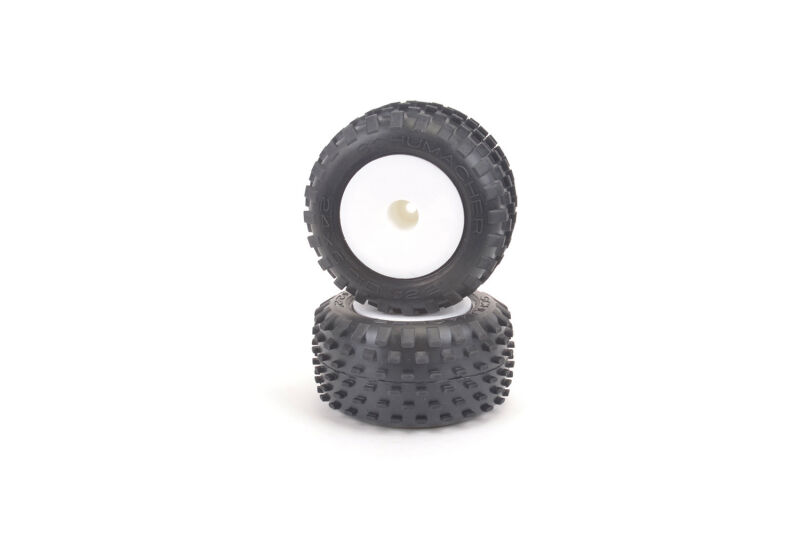 1:10 Schumacher Truck Stagger Rib -gelb- Komplettrad / U6877