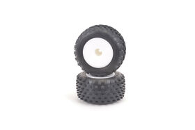 1:10 Schumacher Truck Stagger Rib -blau- Komplettrad / U6882