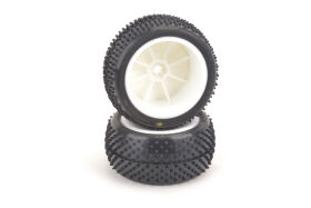 Mezzo Tyre Rear - Yellow - Pre-Glued - pr / U6891