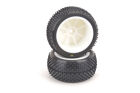 Mezzo Tyre Rear - Yellow - Pre-Glued - pr / U6891