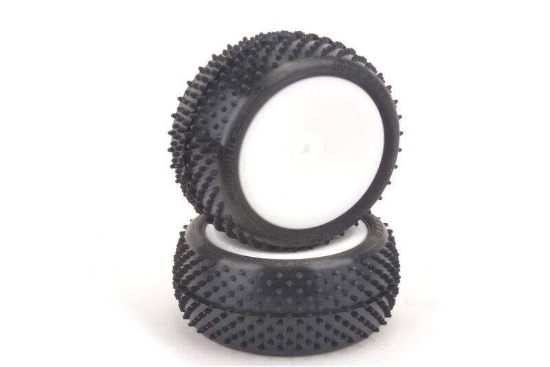 Mezzo Tyre Rear - Silver - Pre-Glued - pr / U6892