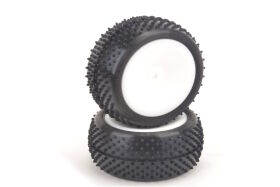 Mezzo Tyre Rear - Silver - Pre-Glued - pr / U6892