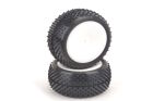 Mezzo Tyre Rear - Silver - Pre-Glued - pr / U6892