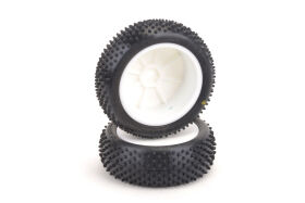 Mezzo Tyre Front 4WD - Yellow - Pre-Glued - pr / U6893