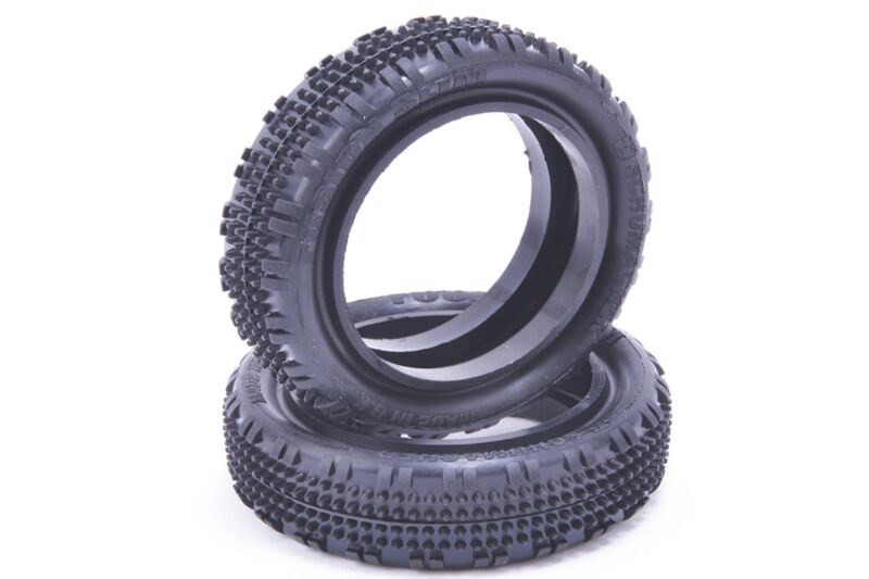 Fusion Slim - 1/10 2WD Tyres - Front - Yellow - pr / U6901
