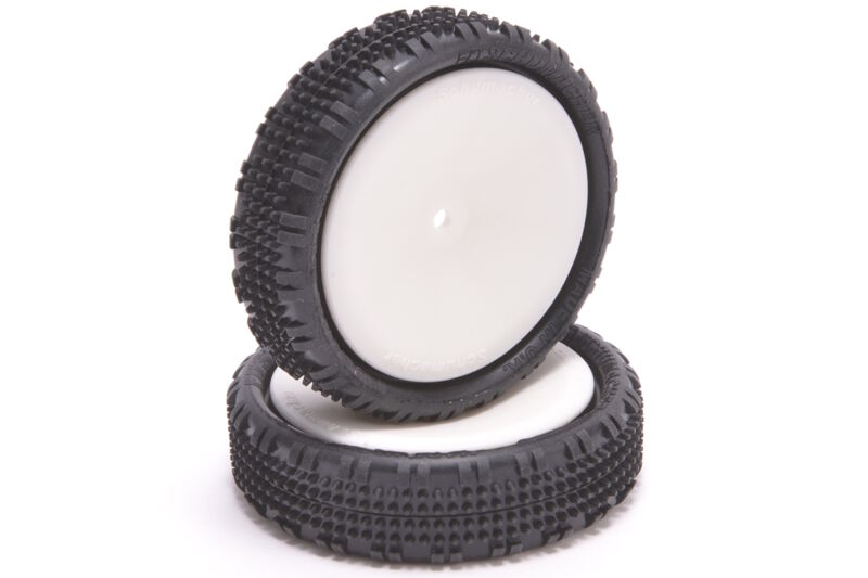 Fusion Slim - 1/10 2WD Tyres - Yellow - Pre-Glued / U6904