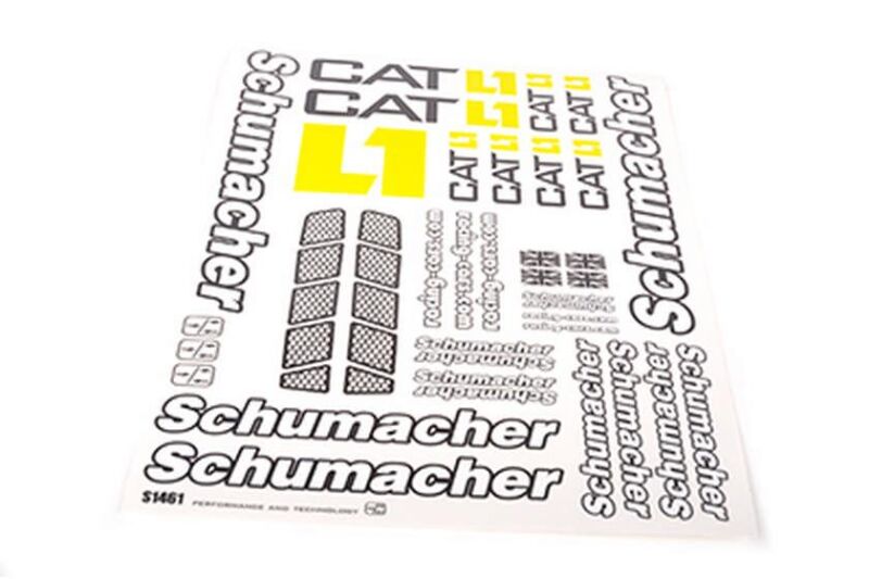 Schumacher Aufkleberbogen - CAT L1 / U7442