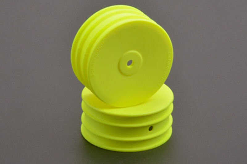 1:10 Felgen Offroad Front 4WD - 12mm Sechskant -Neon Gelb- (1 Paar) / U7458