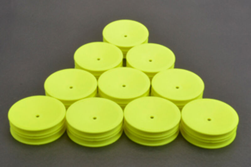 Schuhmacher 1:10 Felgen Offroad Front 4WD - 12mm Sechskant - Neon Gelb- (5 Paar) / U7459