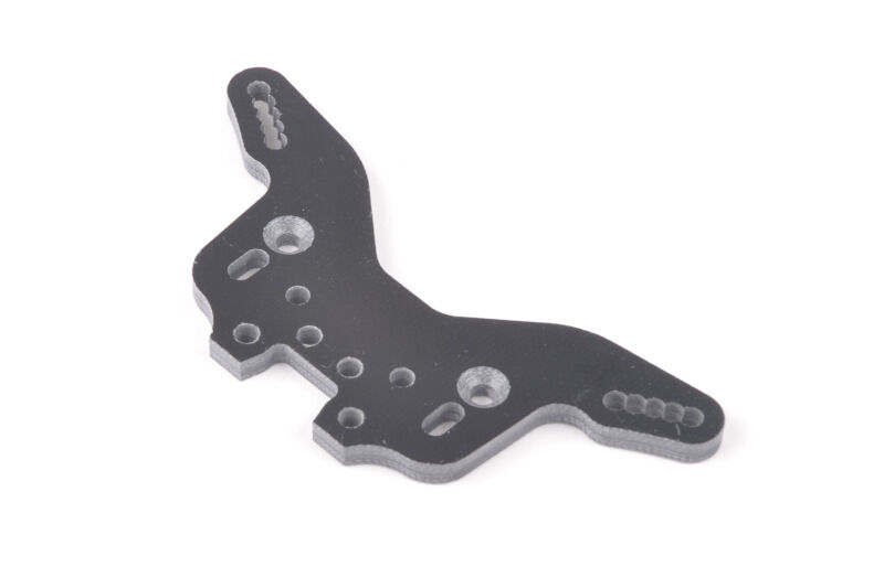 Schumacher Dämpfer Halter S2 hinten - Cougar-Laydown / U7639