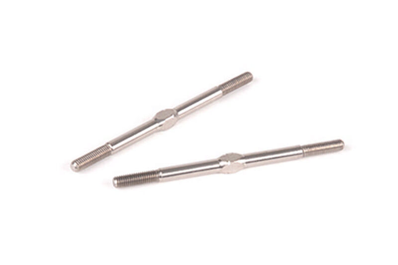 Titanium Turnbuckle - 56mm - Silver - (pr) / U7673