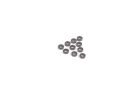 Schumacher Beilagscheibe M3 2.00mm schwarz Aluminium (10 Stück) / U7711