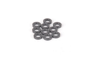 Schumacher Beilagscheibe M3 1.5 mm Aluminium schwarz (10...