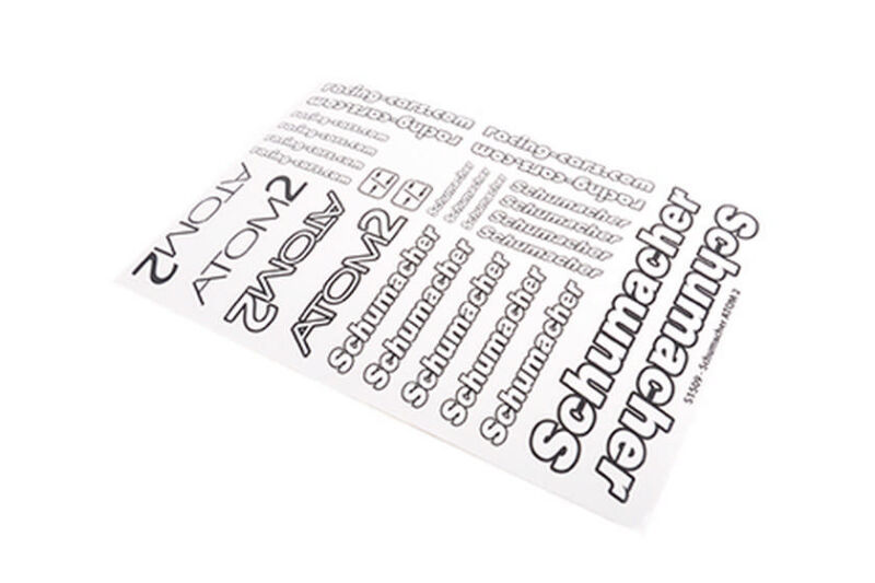 Decals - Atom 2 Pre-cut / U7876