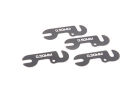 Schumacher Distanzstück Ride Height 0.5mm Aluminium (4 Stück) - Atom 2 / U7920