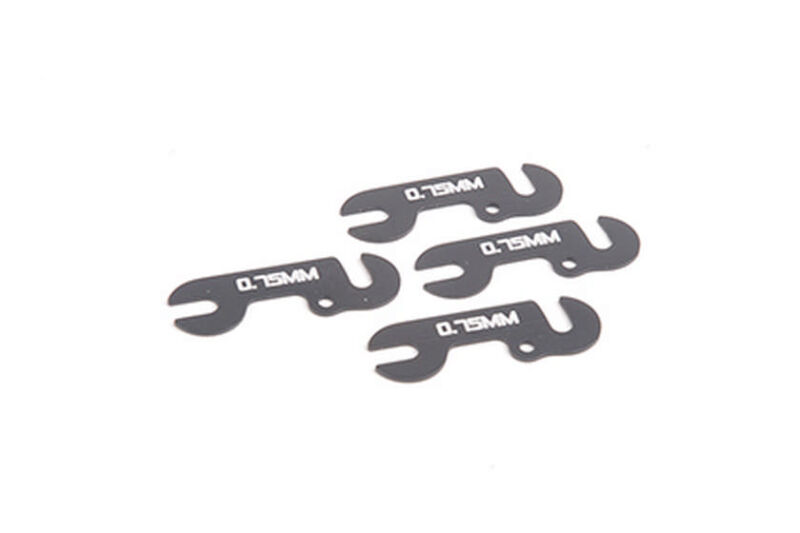 Distanzstück Ride Height 0.75mm Aluminium (4 Stück) - Atom 2 / U7921