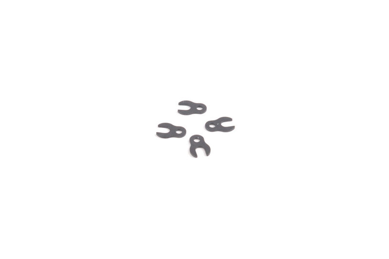 Schumacher Distanzstück Clip 0.75mm Aluminium (4 Stück) / U7944