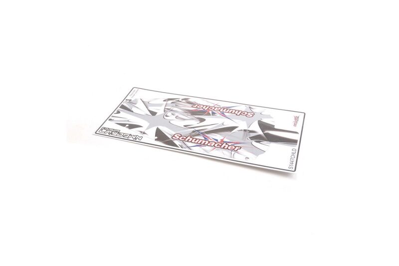 Schumacher Chassisfolie gelocht - Cougar Laydown / U8004