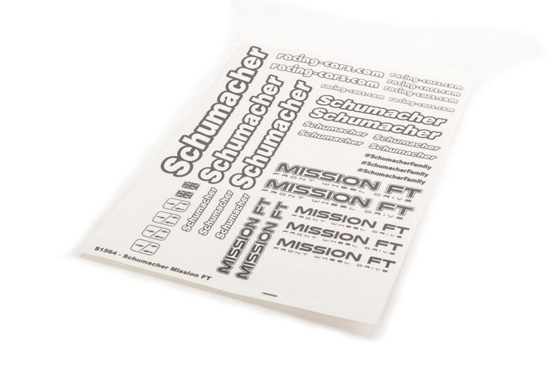 Schumacher Dekorbogen - Mission FT / U8073