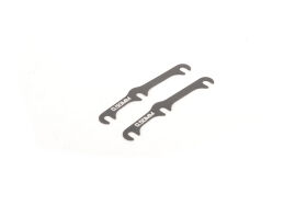 Schumacher Distanzstück Ride Height 0.50mm Aluminium...