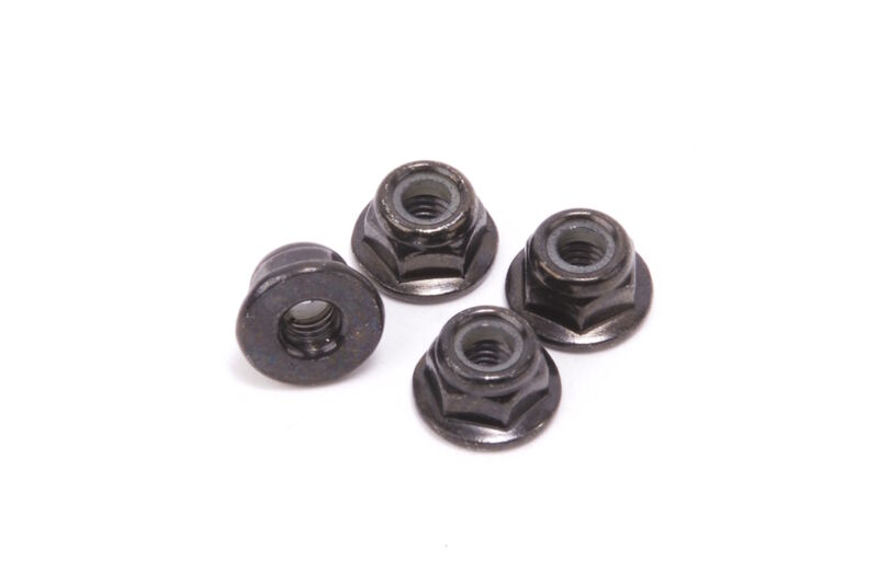 M4 Steel Nyloc Flanged Nut (4 pcs) / U8273