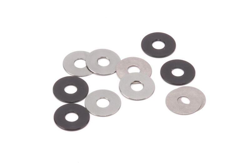 Schumacher Radmitnehmer Distanzstück 0.25, 0.5, 0.75mm - Mi8 (12 Stück) / U8333
